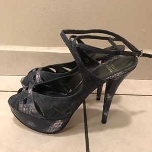 Stuart Weitzman Denim Heels